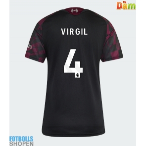 Billiga Liverpool Virgil van Dijk #4 Tredjeställ Dam 2026-27 Kortärmad